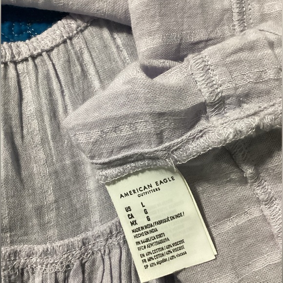 American Eagle Boho Peasant Top Size Large NWT - Picture 5 of 5